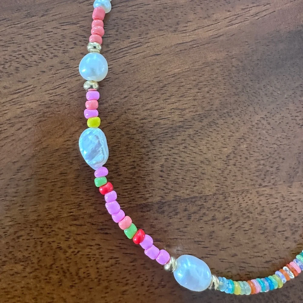 Leah Alexandra gemstone necklace - Picture 4 of 5